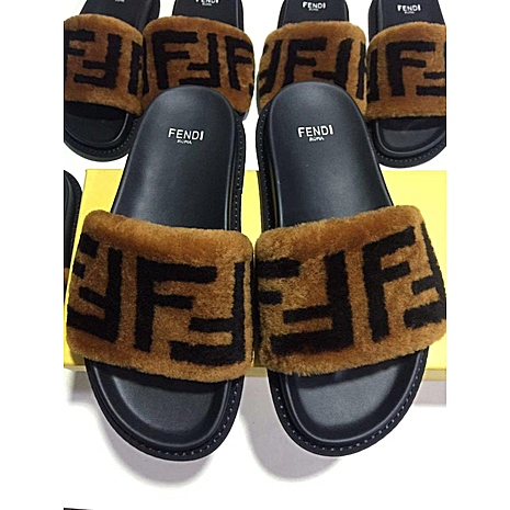 Fendi shoes for Fendi slippers for women #351073